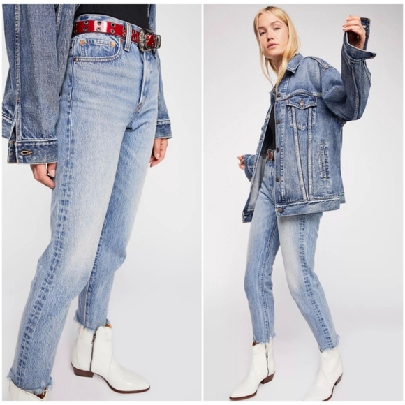 LEVI'S Wedgie Icon icon Jeans in Shut Up-27 - Picture 5 of 16